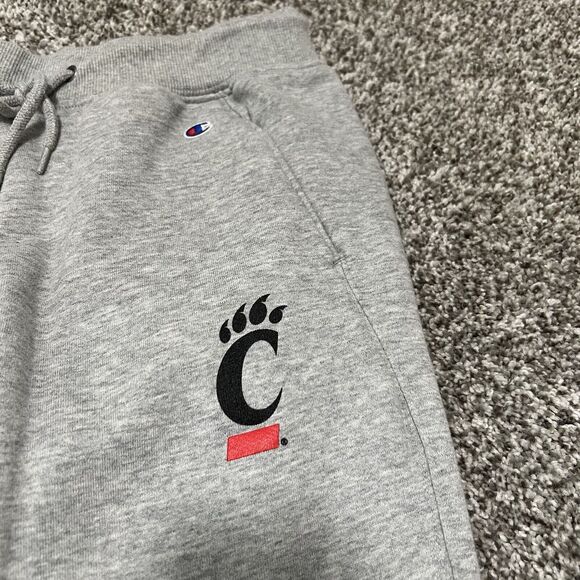 University of Cincinnati Women’s Size XS Grey Champion Sweatpants - Picture 3 of 6